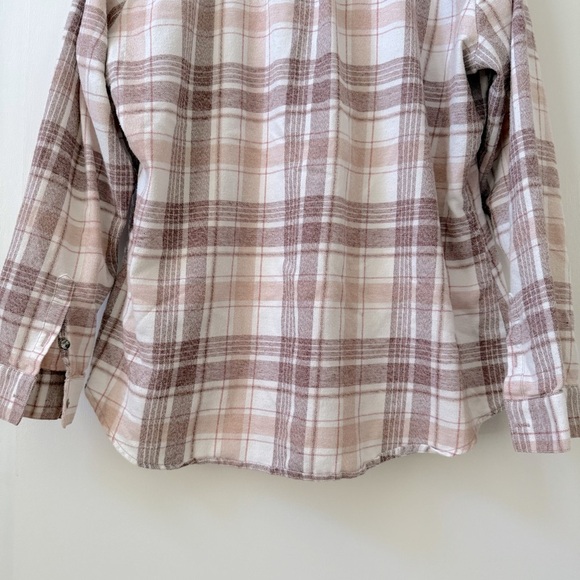 Kuhl Kamila Flannel Shirt in Rose Quartz Cabincore Gorpcore - Picture 8 of 10